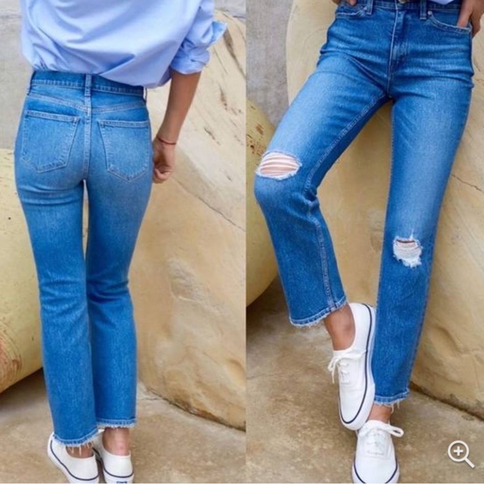 Ayr The Yes Yes Yes Distressed Jeans